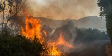 Najteža situacija u Tivtu, na Cetinju izgorela kuća, požar i u Ulcinju