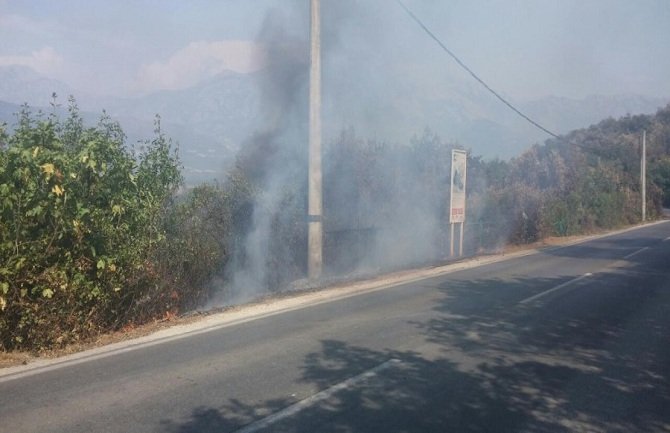 Požari i dalje aktivni, objekti i stanovništvo bezbijedni