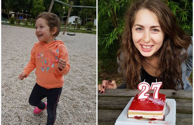 Lijepe vijesti: Trogodišnja Eva iz Podgorice pobijedila tumor