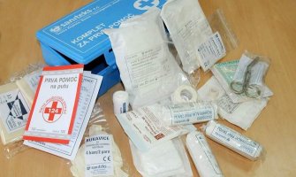 Crnogorski građani nijesu upoznati sa sadržajem kompleta prve pomoći
