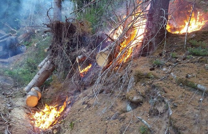 Evo koje planinarske staze nijesu bezbjedne zbog požara