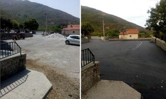 Herceg Novi: Asfaltiran plato na Kruševicama i sanirane kritične tačke 