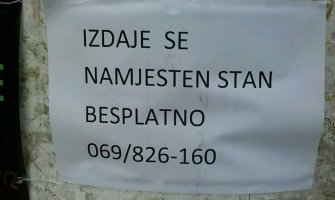 Pozvali smo Bjelopoljca koji besplatno izdaje stan, evo šta nam je rekao