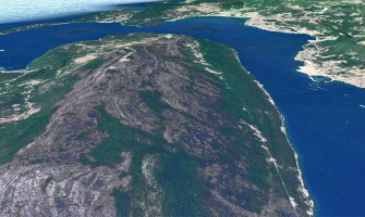 Pustoš nakon požara vidljiva i na Google Earth