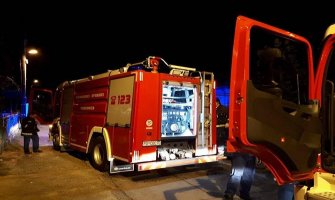 Požar u Podgorici: Gorjela kuća, pričinjena ogromna šteta