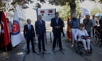 TIKA finansirala izgradnju rampi za osobe sa invaliditetom u Nikšiću