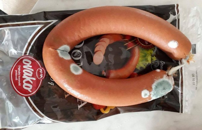 U crnogorskom marketu prodaju buđave kobasice(FOTO)