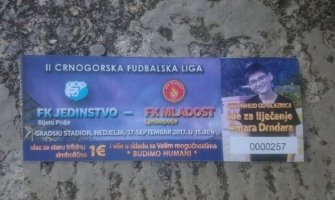 Od ulaznica sakupljeno 3.000 eura za liječenje Amara Drndara