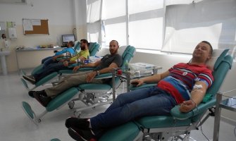 Podgorica: Bajkeri dobrovoljno dali krv