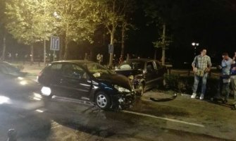 Podgorica: U saobraćajnoj nezgodi povrijeđene dvije osobe