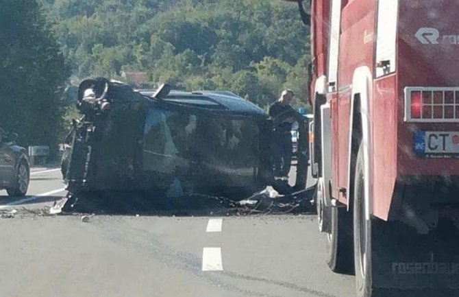 Nezgoda na putu CT-BD, jedna osoba povrijeđena