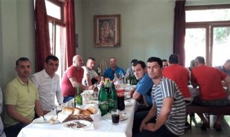 Mjesna zajednica Luštica organizovala prijem za vatrogasce