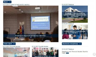 Podrška profesora rektorki na sajtu UCG uklonjena: Zašto?