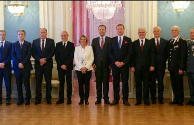 Italija će nastaviti da podržava reforme u oblasti vladavine prava u Crnoj Gori