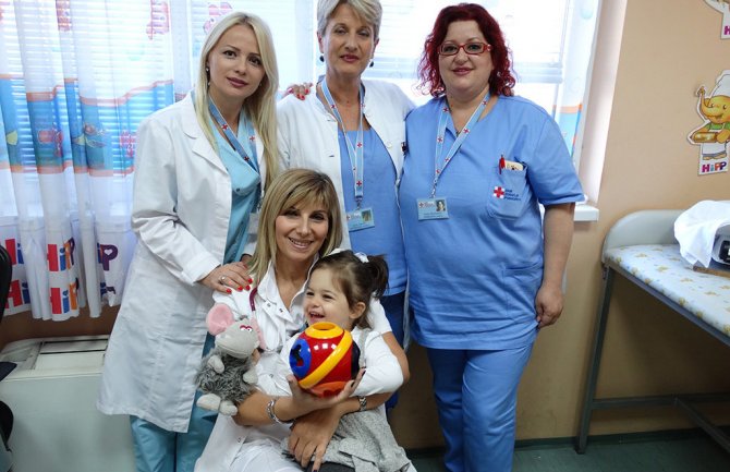 Đurđa hiljadito dijete koje je primilo MMR u Domu zdravlja Podgorica