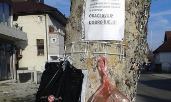 Kuka dobrote postavljena i u Bijelom Polju: Okači svoje dobro djelo