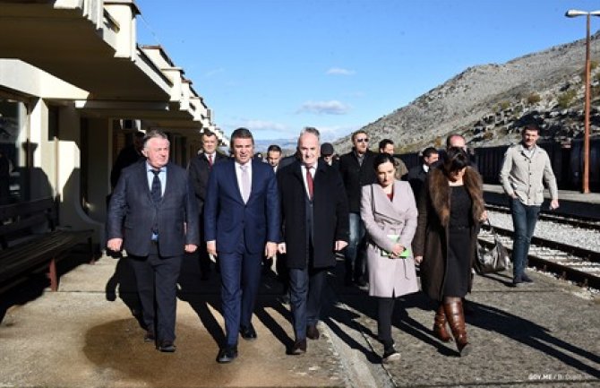 Otvorena zajednička željeznička stanica Crne Gore i Albanije - Tuzi