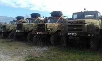 Na prodaju motorna, priključna vozila i radne mašine Vojske