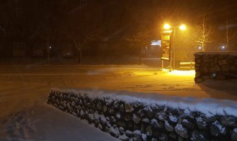 Gradovi na sjeveru u bijelom, danas slab snijeg i mećava