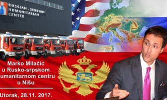 Milačić u posjeti Rusko-srpskom humanitarnom centru u Nišu