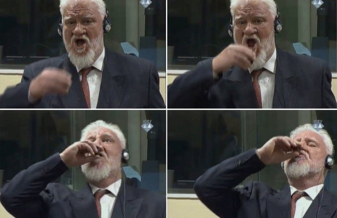 Hag potvrdio udruženi zločinački poduhvat, Praljak popio otrov u sudnici(FOTO)