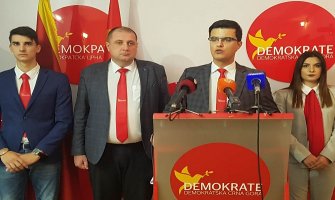 Demokrate: Tužilac odlučio da (ne)djelo Jovanovića kvalifikuje kao ugrožavanje sigurnosti