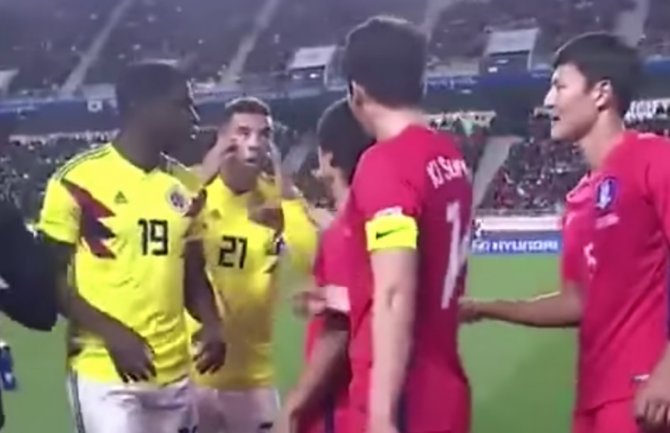 Iskosio oči Korejcima pa suspendovan pet mečeva uz novčanu kaznu od 17 hiljada eura