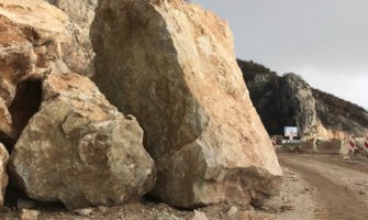 Put Cetinje – Budva i dalje zatvoren, inspektor obišao radove