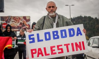 U Podgorici održan protest protiv Trampove odluke o Jerusalimu