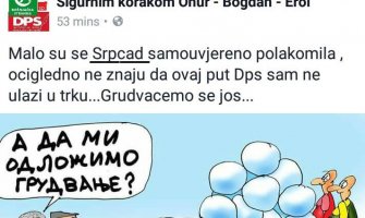 URA: DPS sa koalicionim partnerima širi nacionalnu mržnju; DPS:Nećemo se izvinjavati zbog lažnih profila