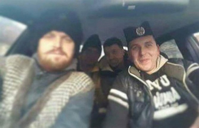 Policajac suspendovan zbog fotografija sa četničkim obilježjima (FOTO)