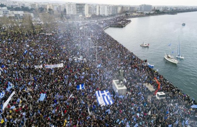 Solun: Grci na ulicama zbog riječi Makedonija (FOTO)