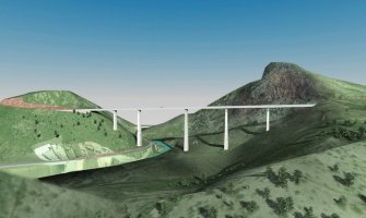 Stubovi na mostu Moračica biće spojeni do ljeta, za rasponske konstrukcije biće utrošeno oko 30.000 kubika betona