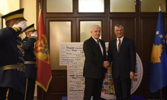 Tači pozvao na političko jedinstvo u vezi s ratifikacijom sporazuma o granici s CG