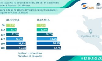 U Ulcinju glasalo 62,7 odsto birača: SDP osvojio, DPS izgubio mandat