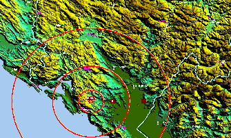 Slabiji zemljotres kod Cetinja