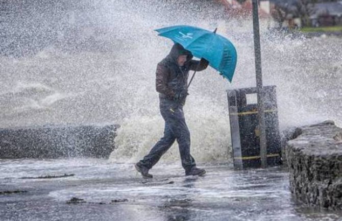 Narandžasti meteoalarm na snazi: Obilna kiša i jak vjetar