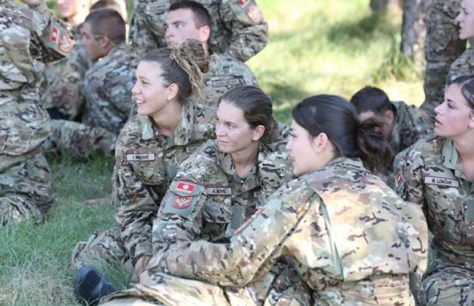 Ljetnji vojni kamp prilika za 45 srednjoškolaca