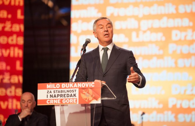 Đukanović iz Bijelog Polje poručio: Neće biti drugog kruga!