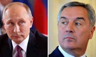 Putin čestitao Đukanoviću Dan državnosti