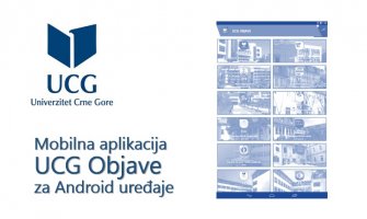 Mobilna aplikacija za objave Univerziteta Crne Gore