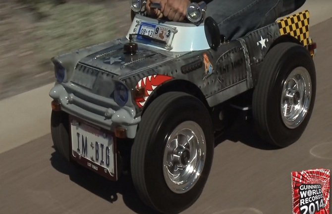 Upoznajte najmanji automobil na svijetu (VIDEO)