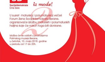 Berane: I ove godine poklanjaju haljine za maturu i polumaturu