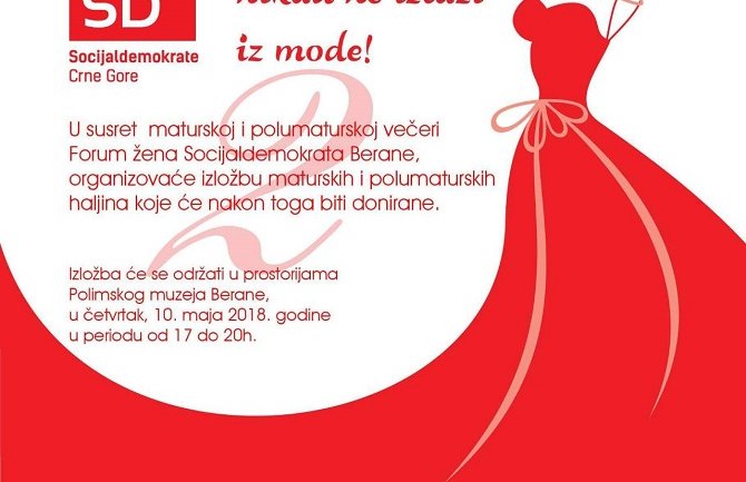 Berane: I ove godine poklanjaju haljine za maturu i polumaturu