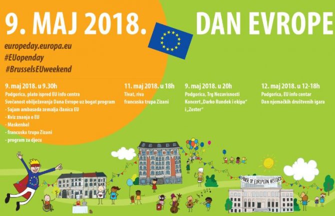 Dan Evrope u duhu kulture: Sajam Ambasada, koncert grupe Zoster i Darka Rundeka...