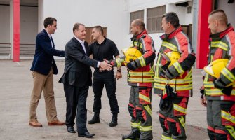  Vuković: Podgorički vatrogasci su istinski tihi heroji zajednice