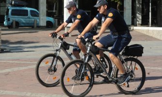 Podgorica: Počela sa radom biciklistička patrola 