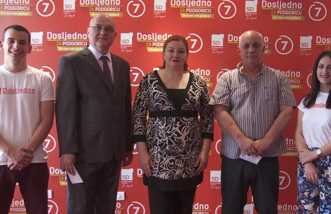 SD će se zalagati za jačanje kulturnog identiteta Podgorice