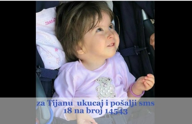 Pružimo šansu trogodišnjoj Tijani, donirajmo za njeno liječenje