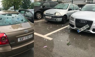 U Sloveniji padao grad veličine teniske loptice, nevrijeme i u Hrvatskoj (VIDEO)